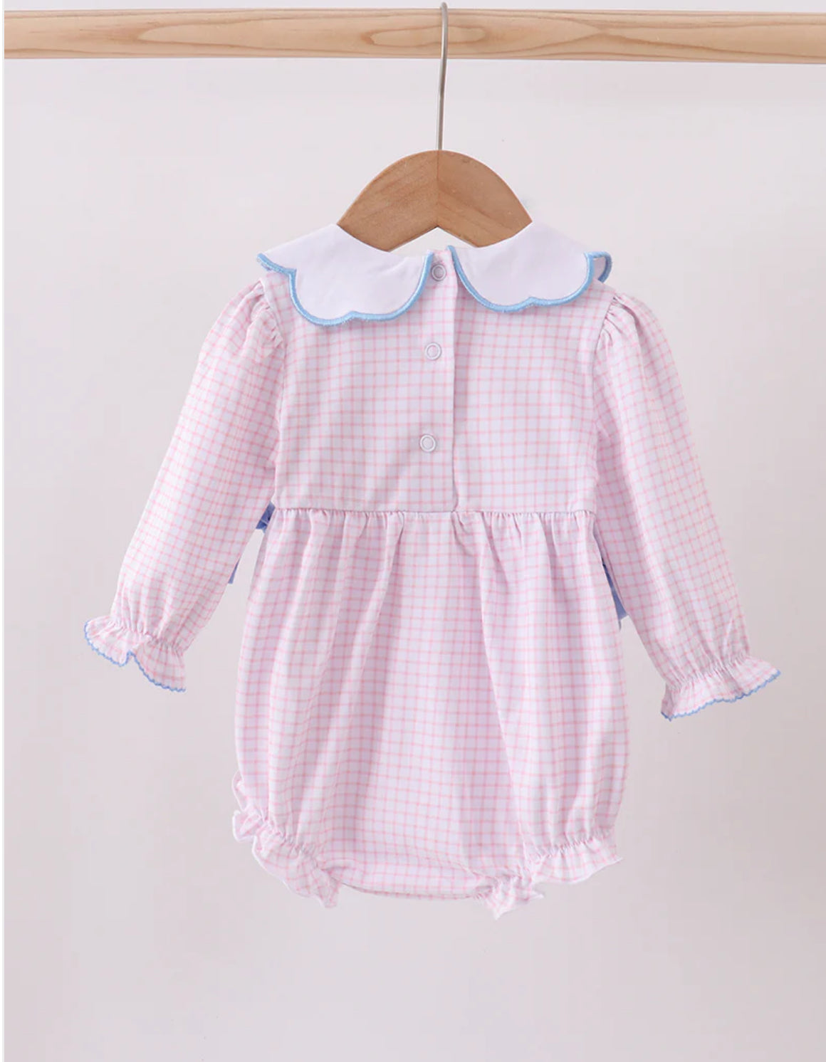 Pink Gingham Turkey Bubble