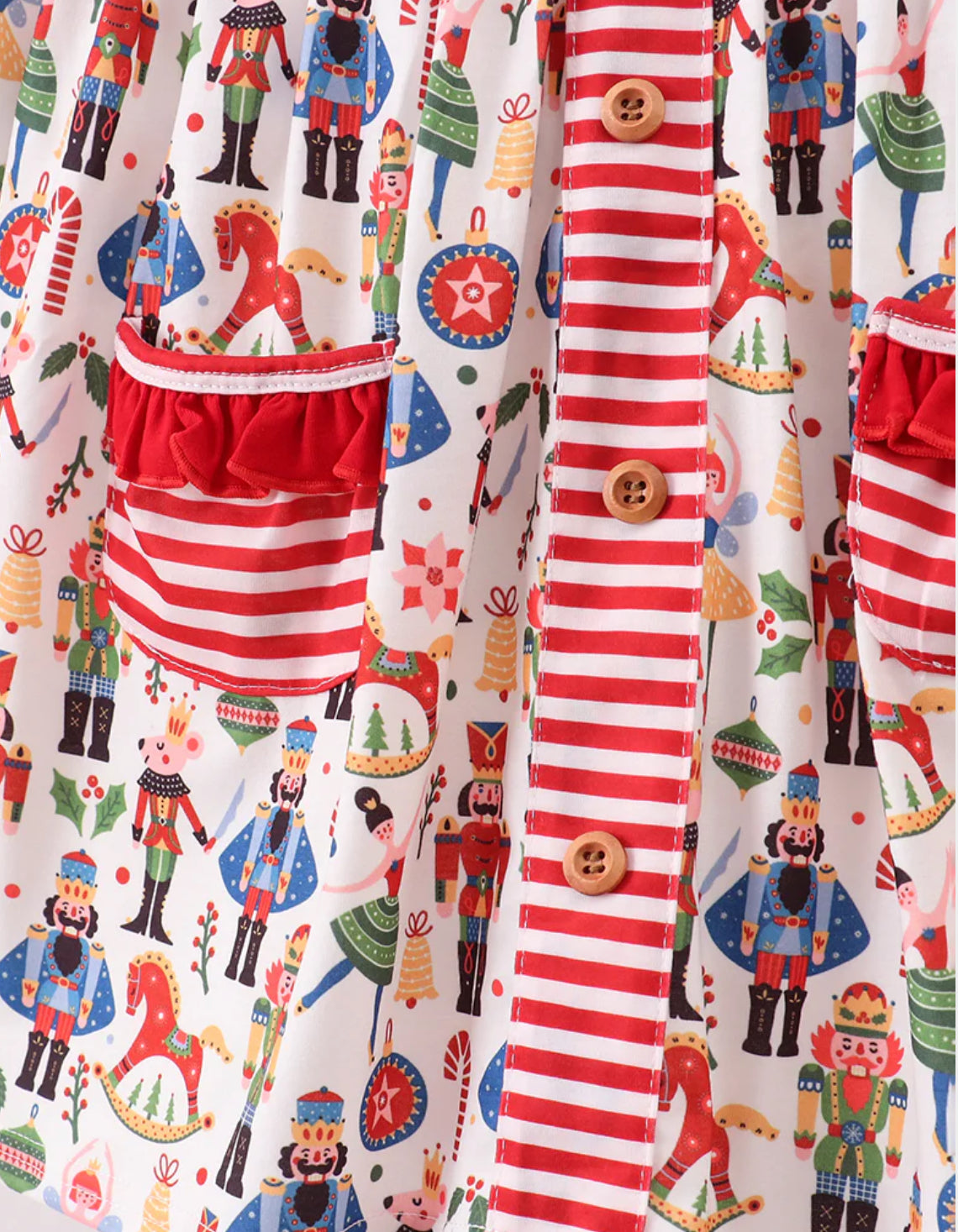Nutcracker Button Down Dress
