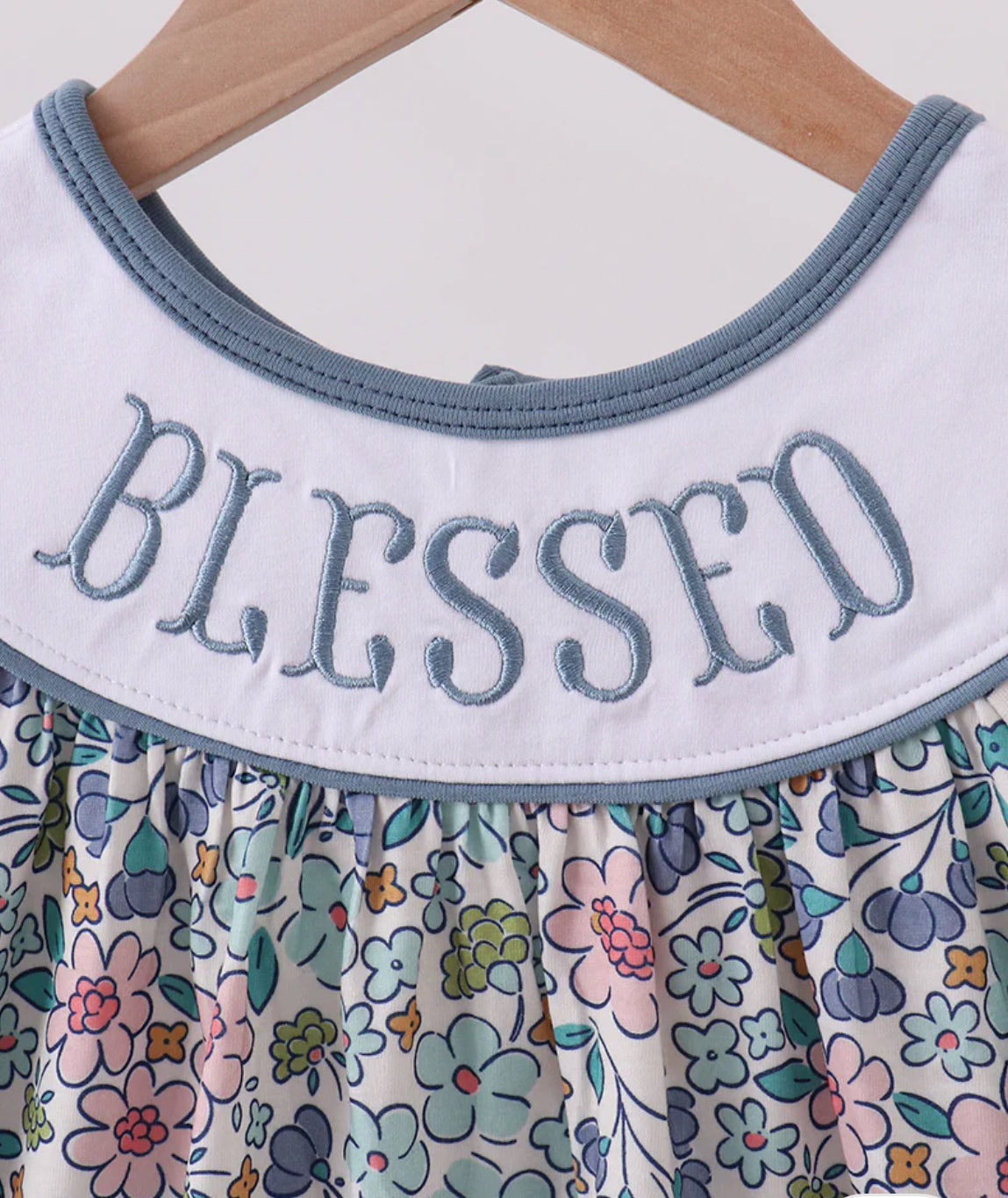 Floral BLESSED Dress