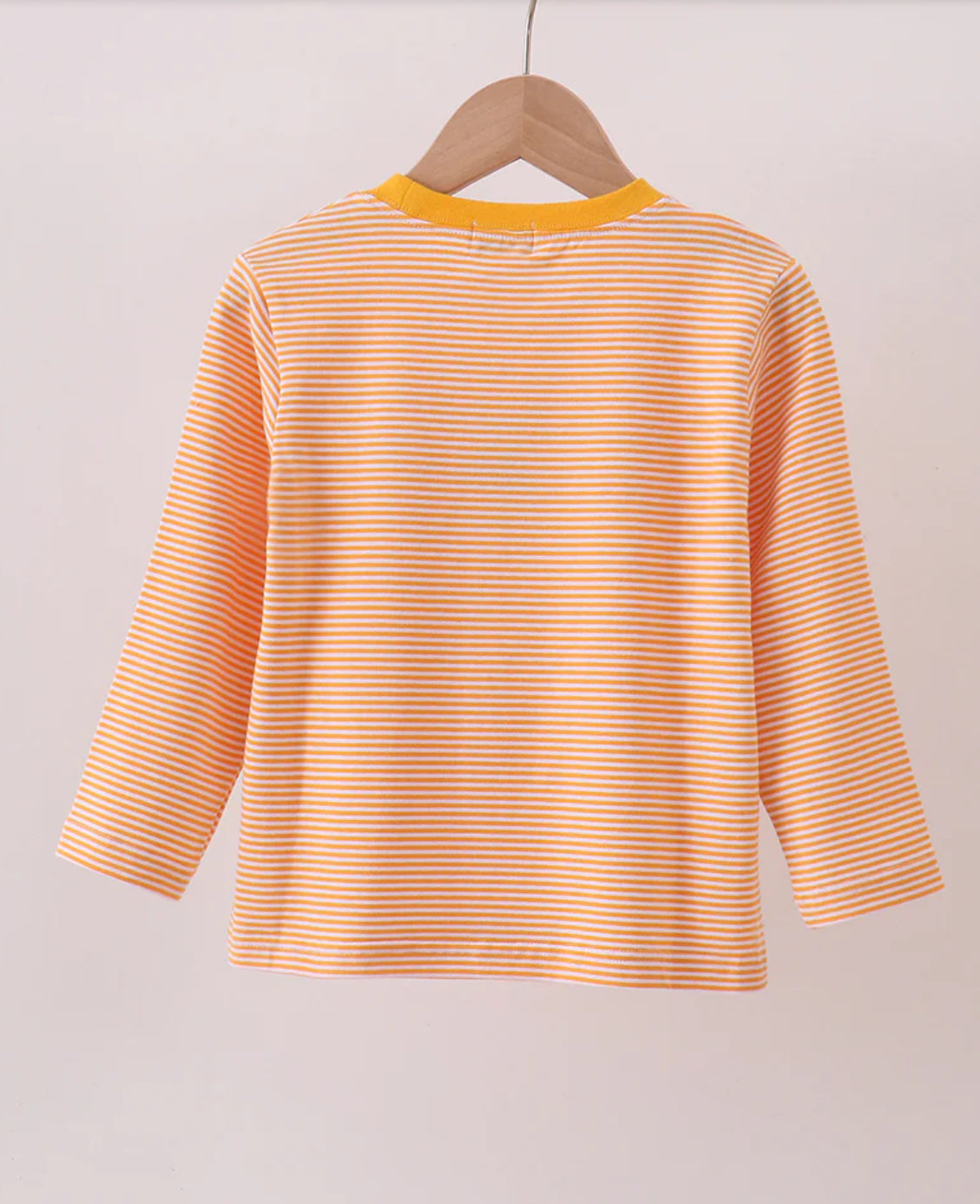 Orange Stripe Turkey Top