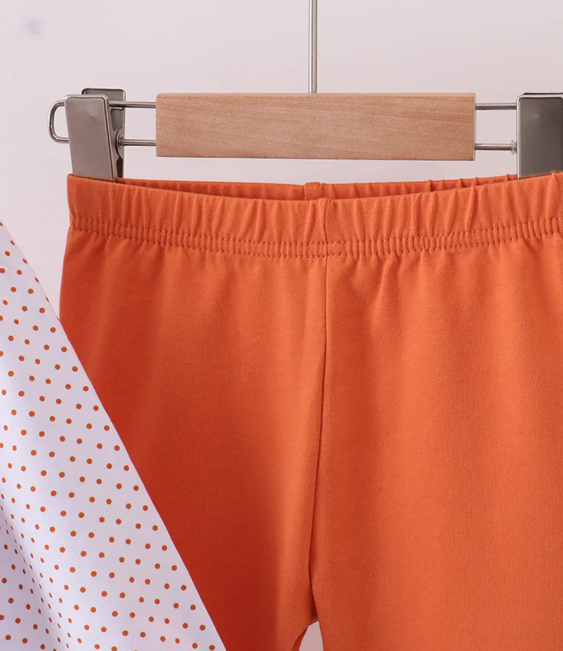 Orange Turkey Top and Bottom Set