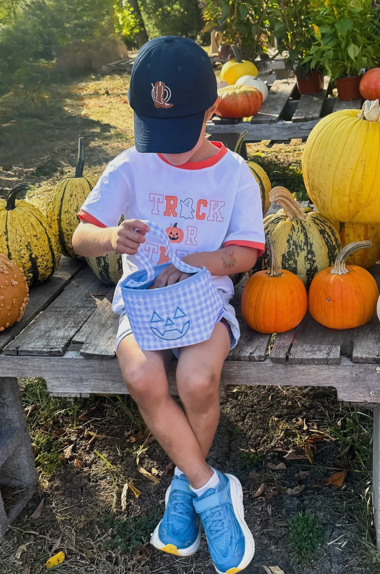 Petite Boy Trick or Treat Bag