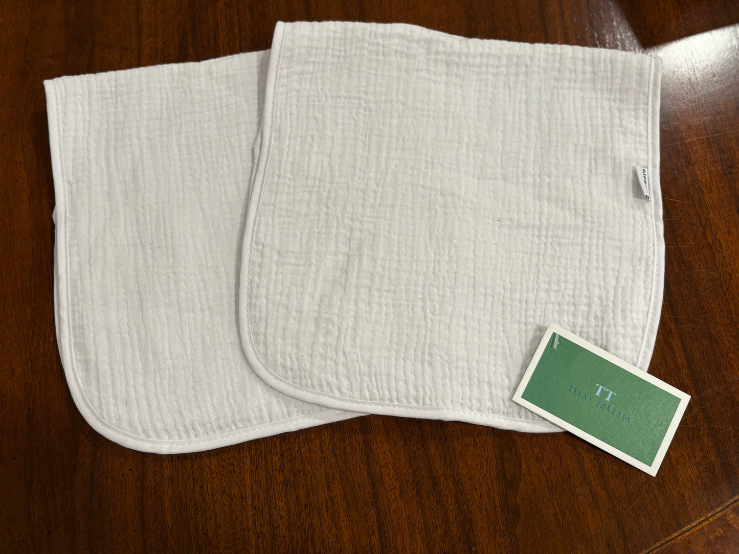 Large White Burpcloth