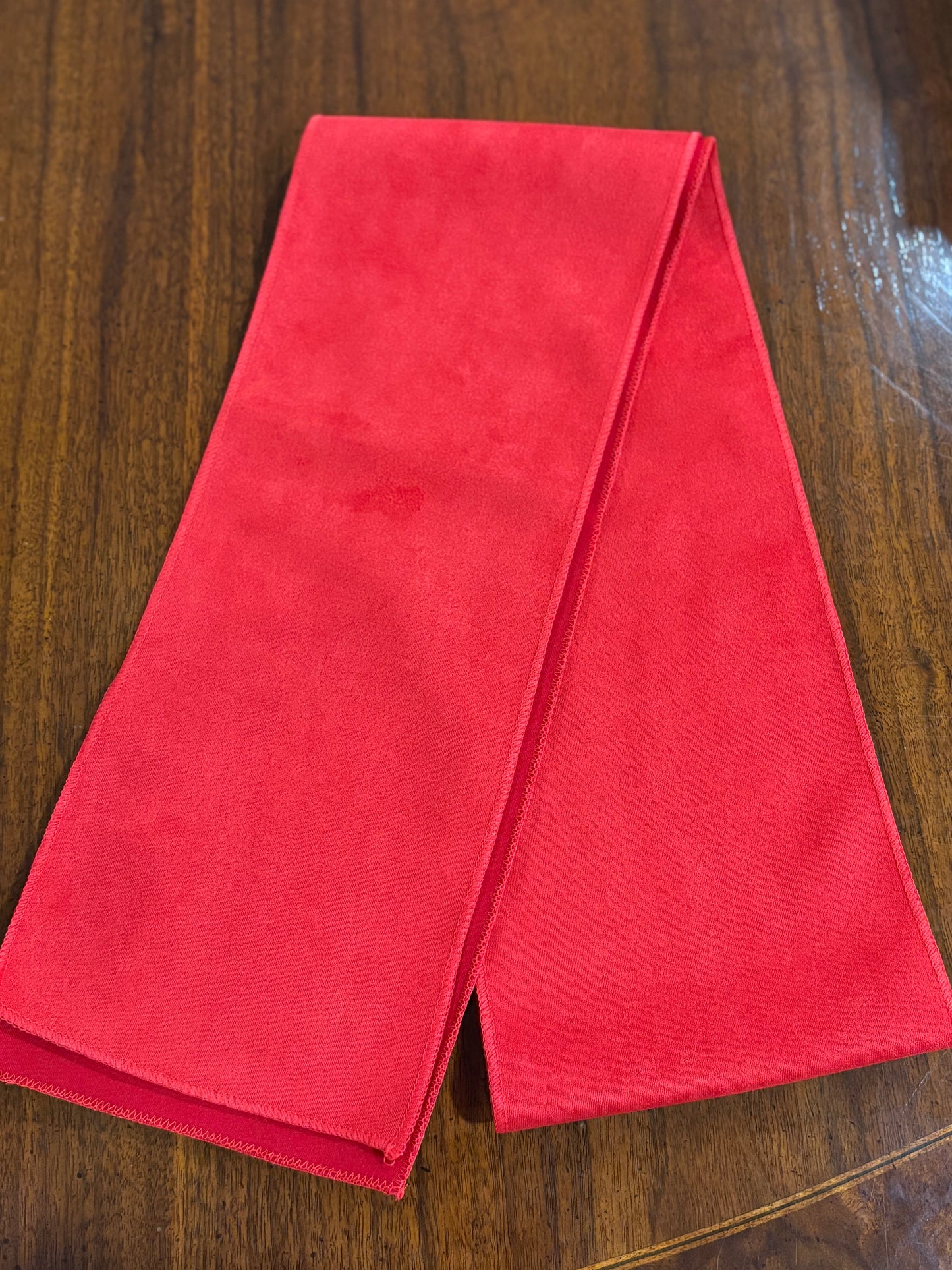 Red Velvet Wreath Sash