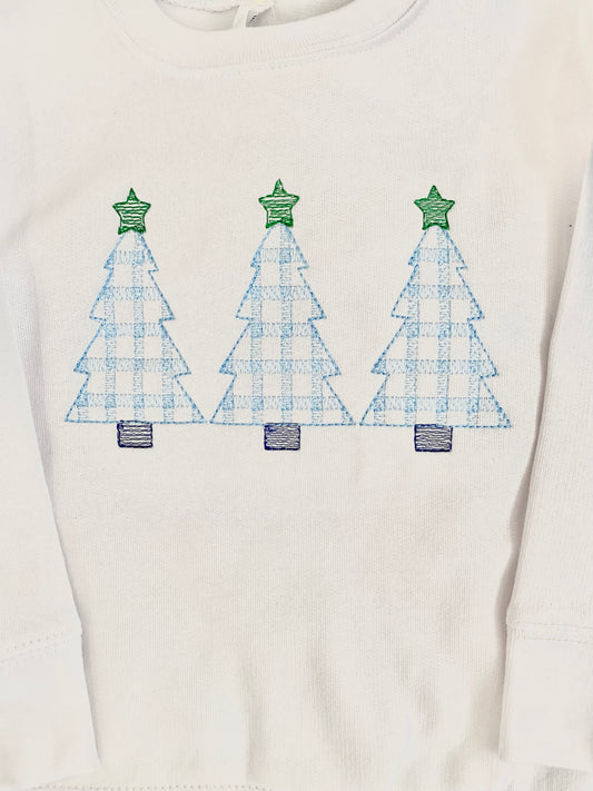 3 Tree Embroidered Sweatshirt