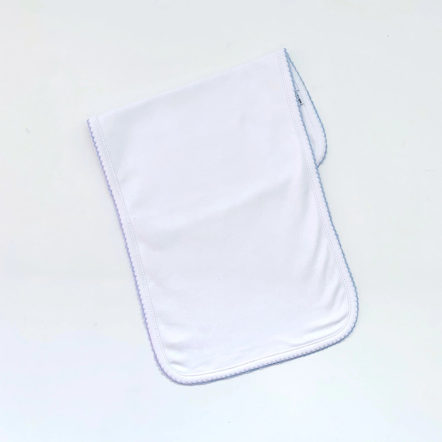 Picot Trimmed Burp Cloth