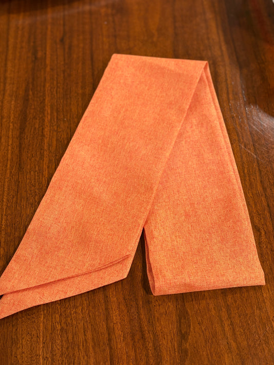 Orange Wreath Sash