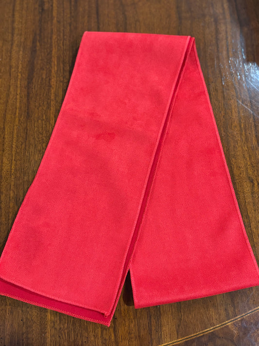 Red Velvet Wreath Sash