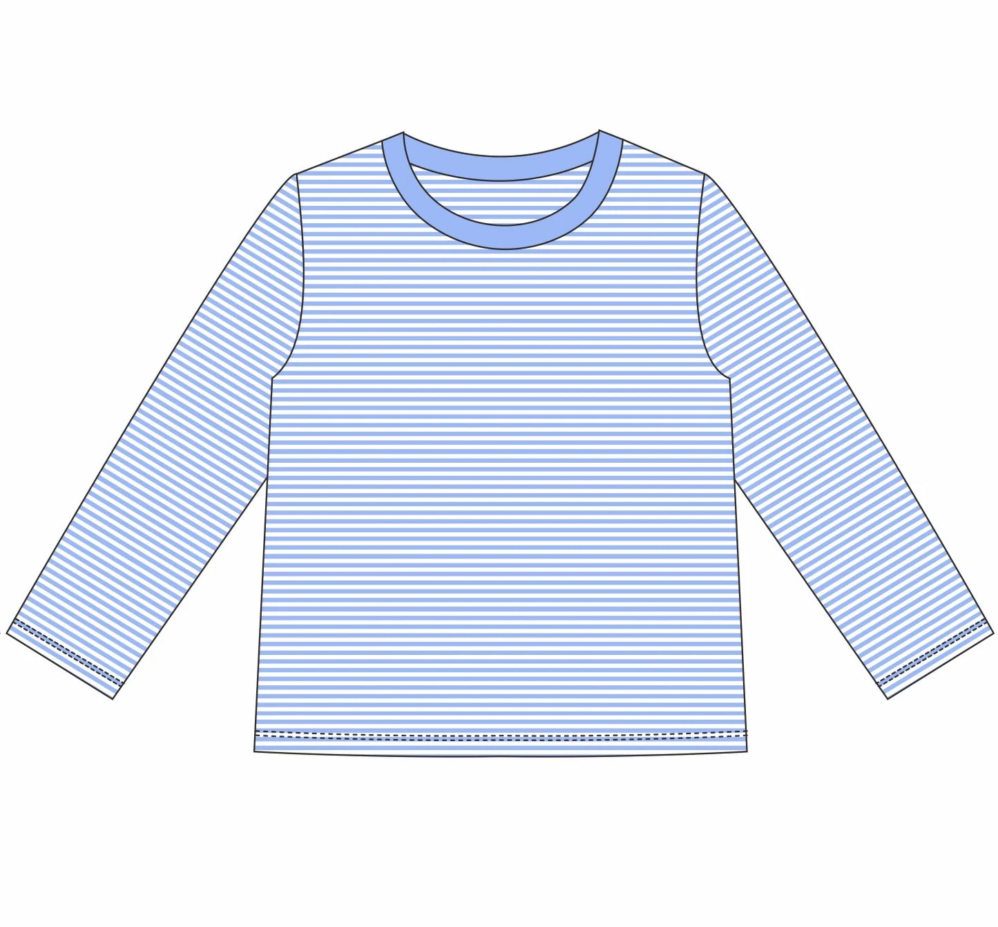 Long Sleeve Stripe Shirt