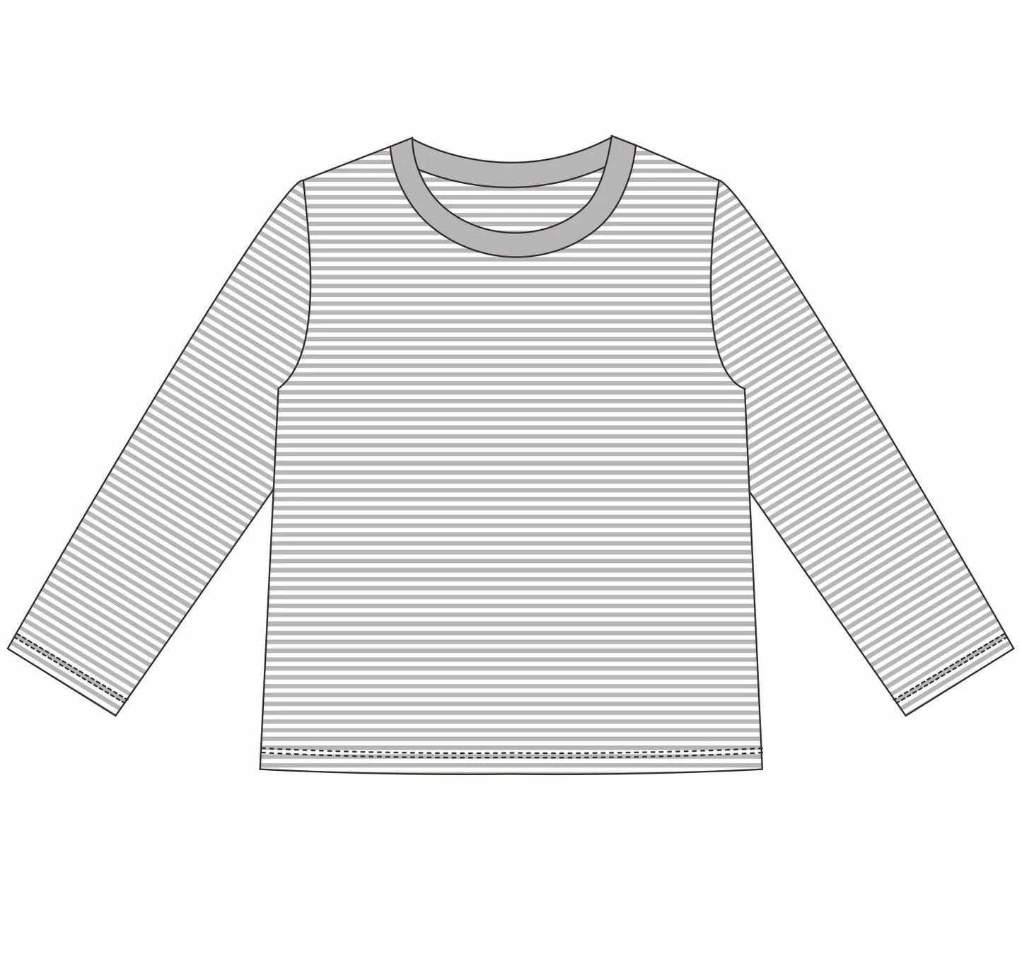 Long Sleeve Stripe Shirt